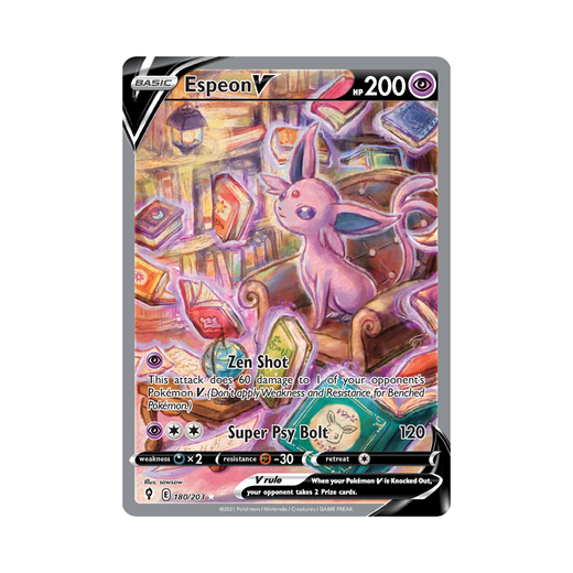 Espeon V 180/203 - Evolving Skies