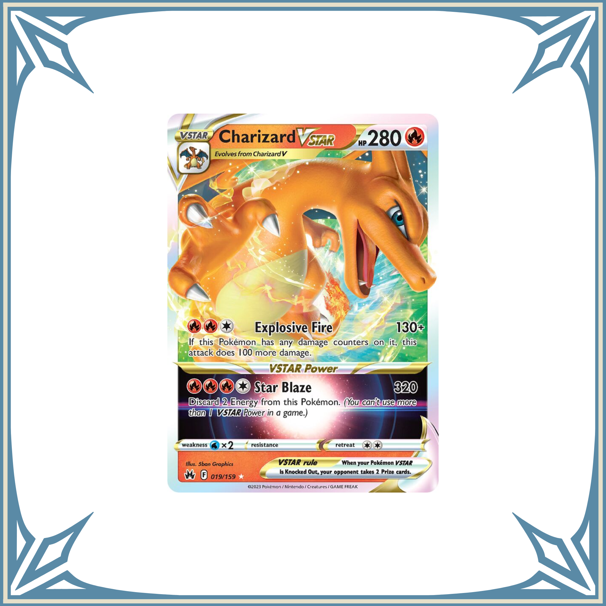Charizard Vstar NM 019/159