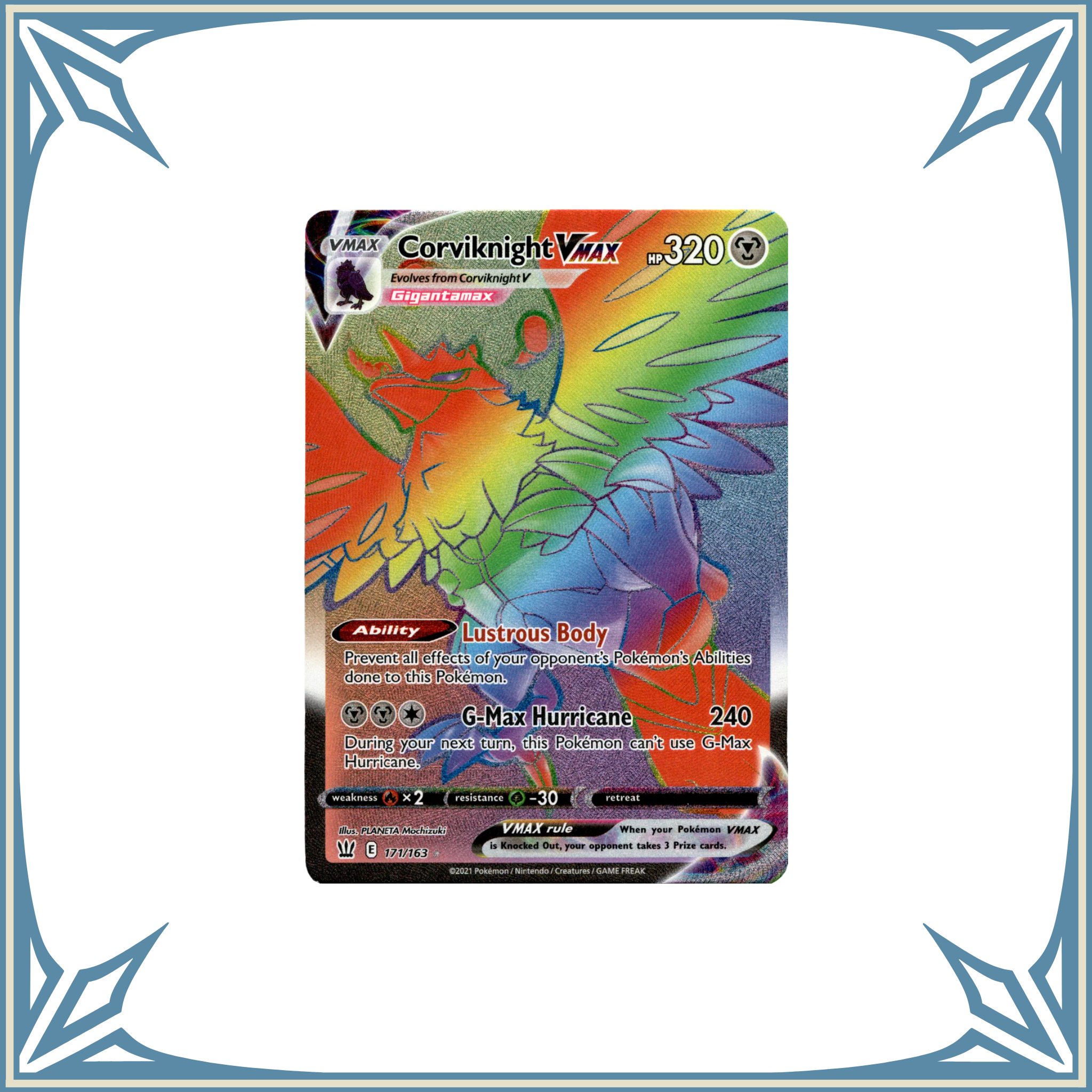 Corviknight Vmax NM 171/163