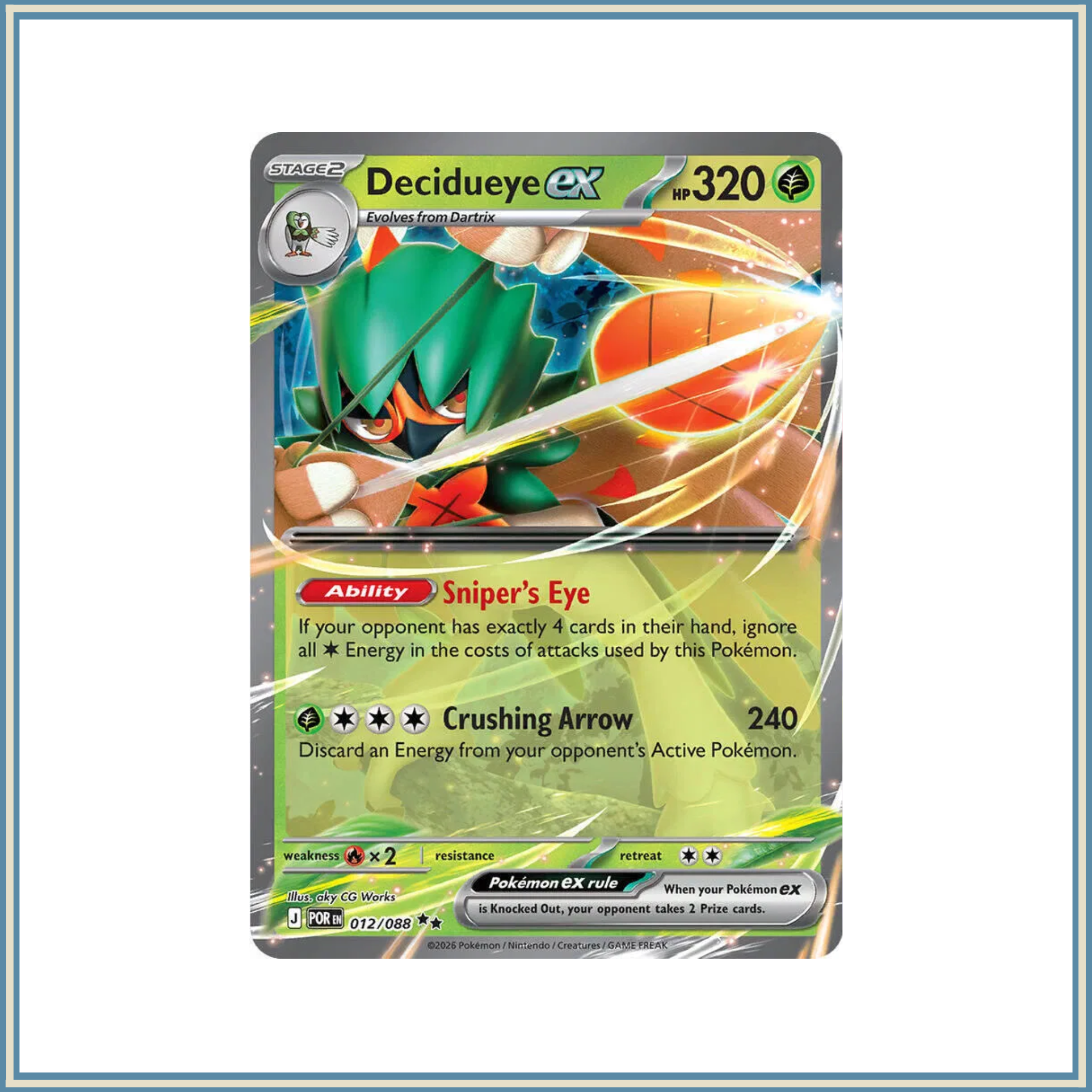 Decidueye EX 012/088
