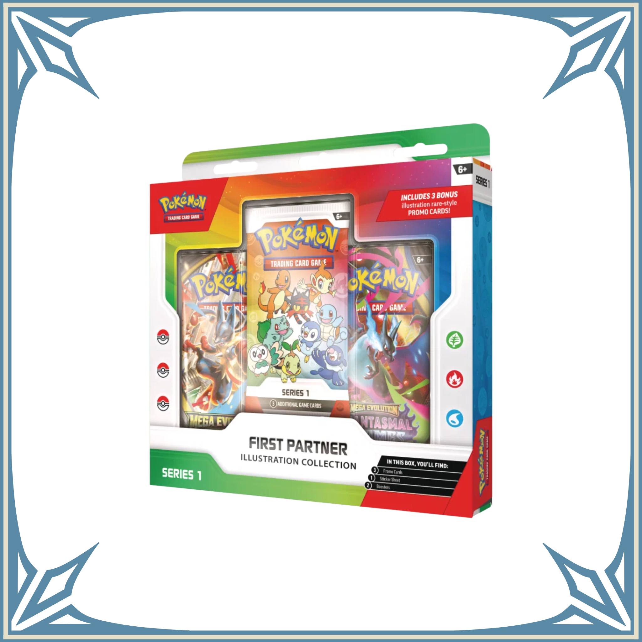 First Partner illustration Collection Series 1 box