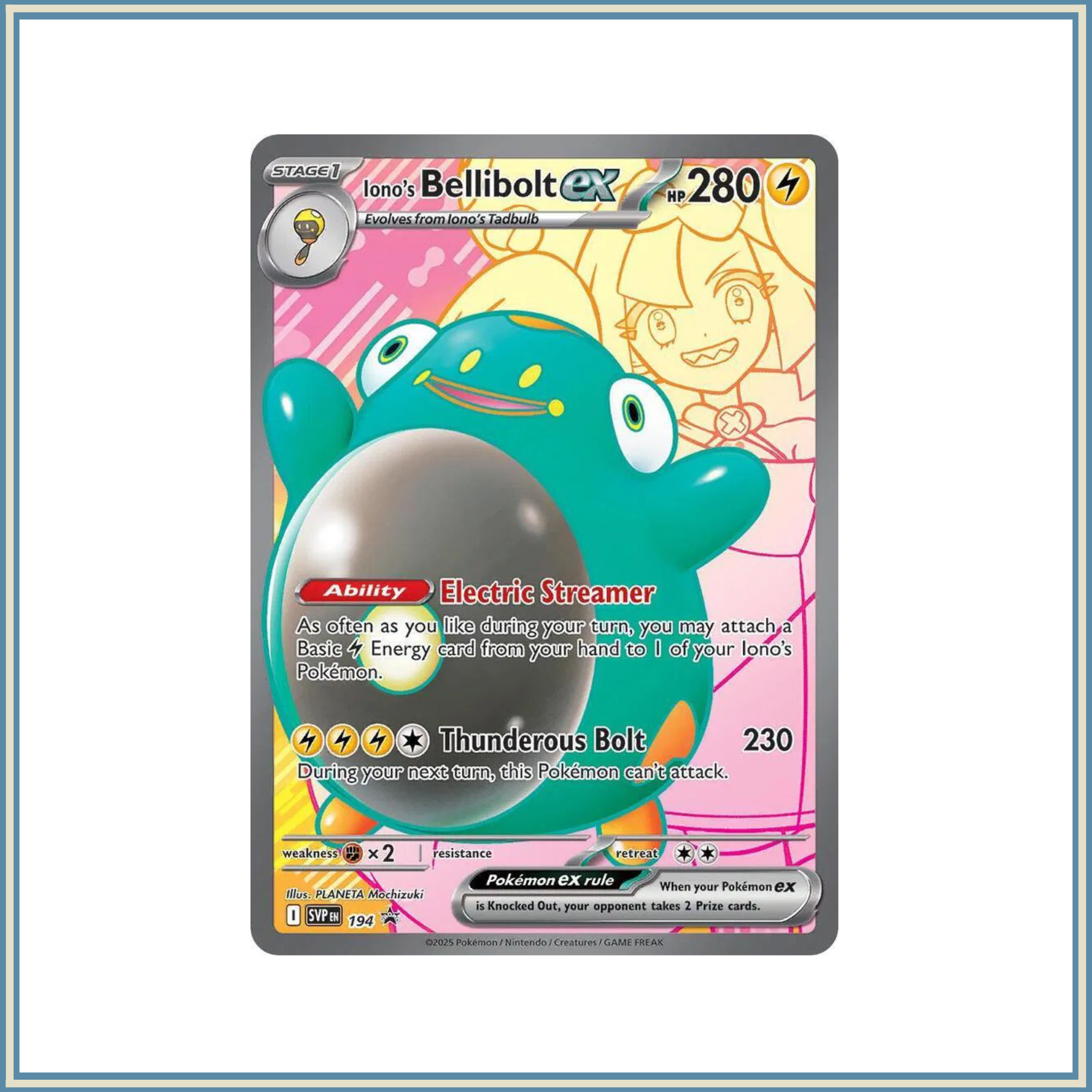 Iono's Bellibolt EX 194