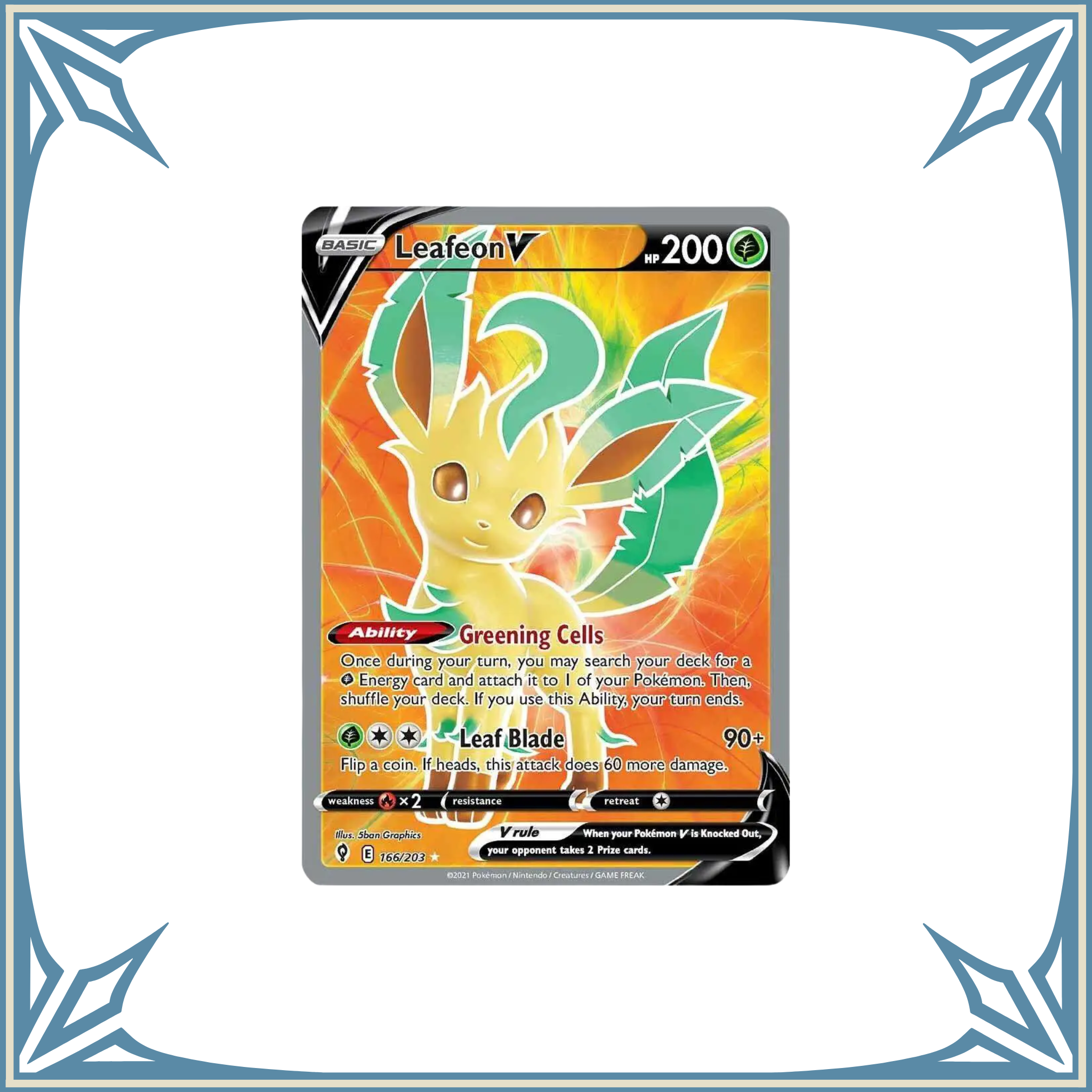 Leafeon V NM 166/203