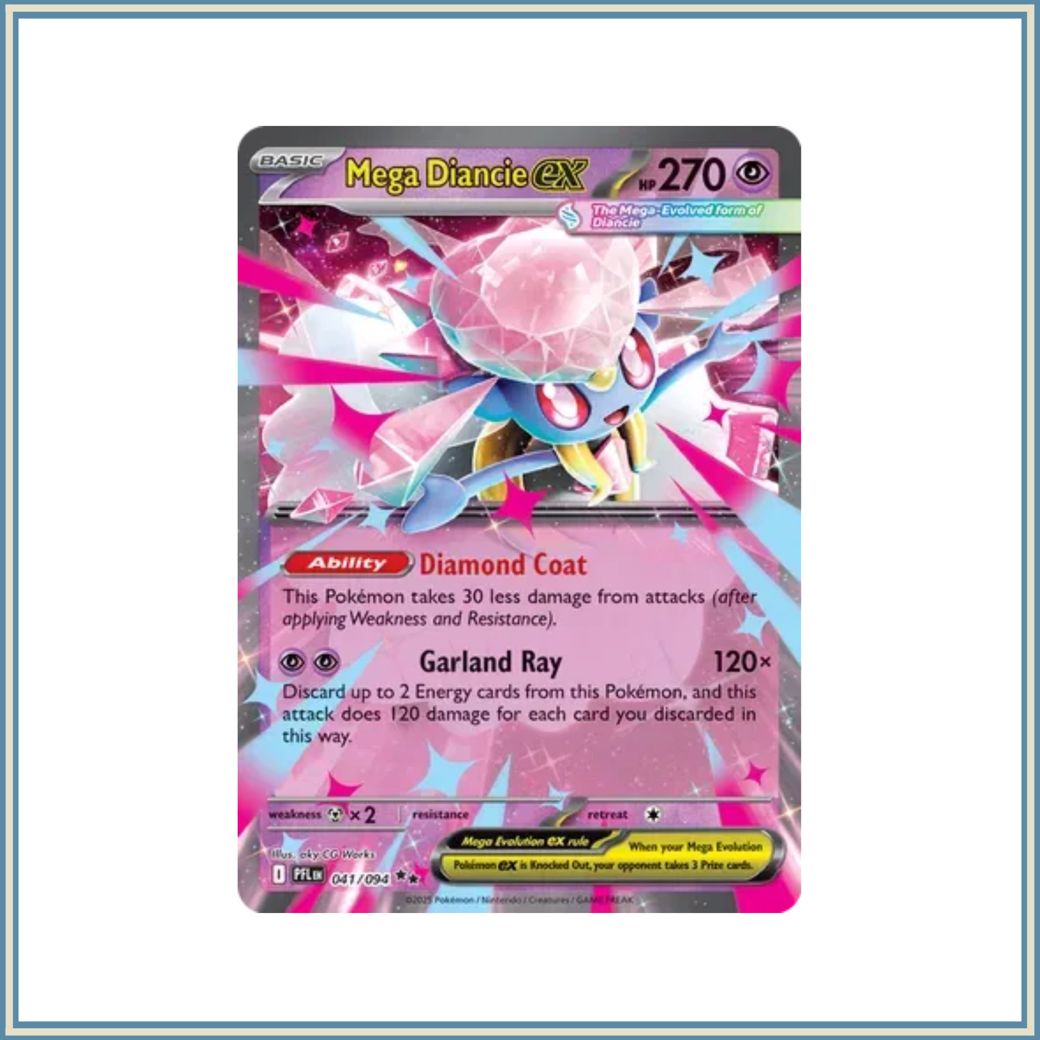 Mega Diancie EX 041/094