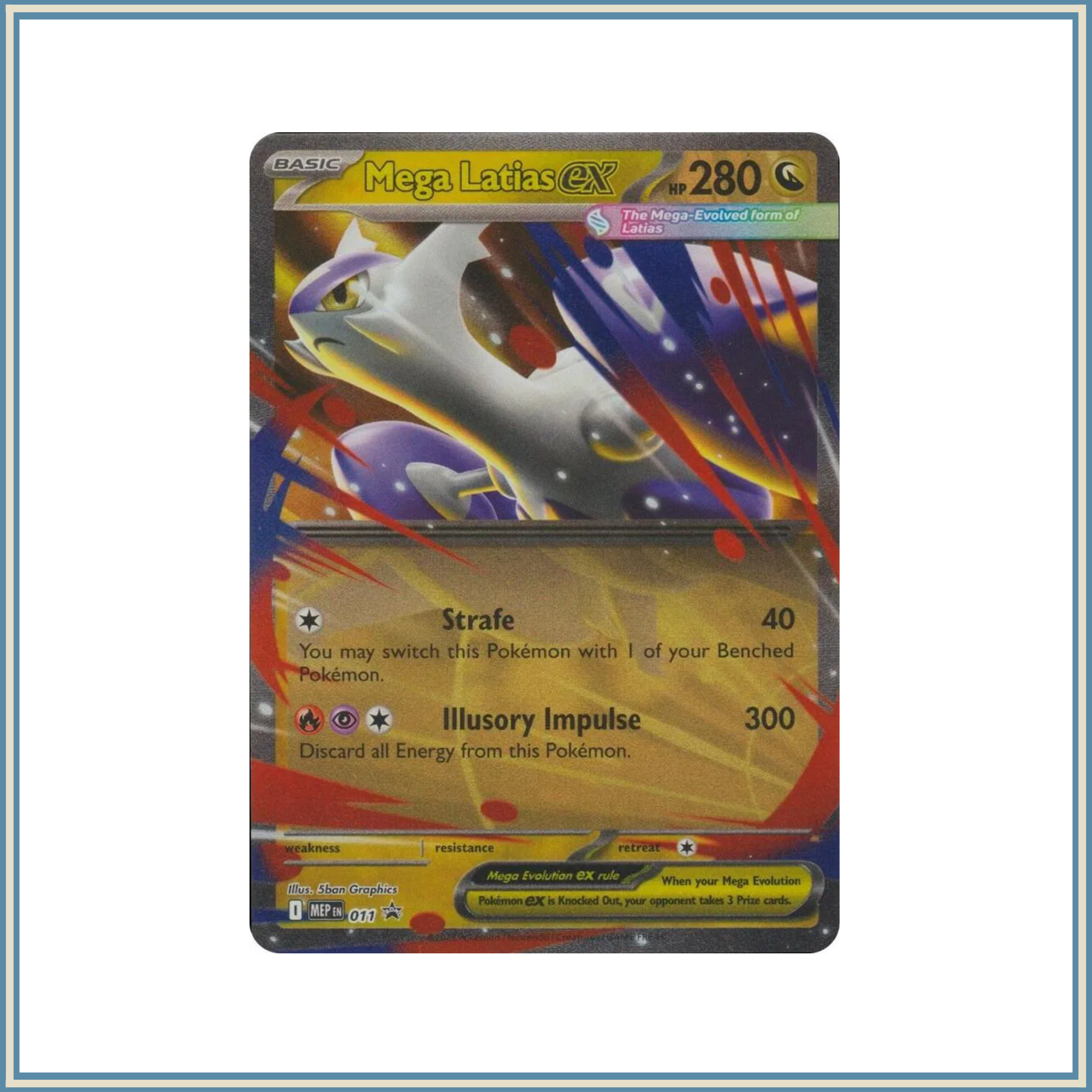 Mega Latias EX 011