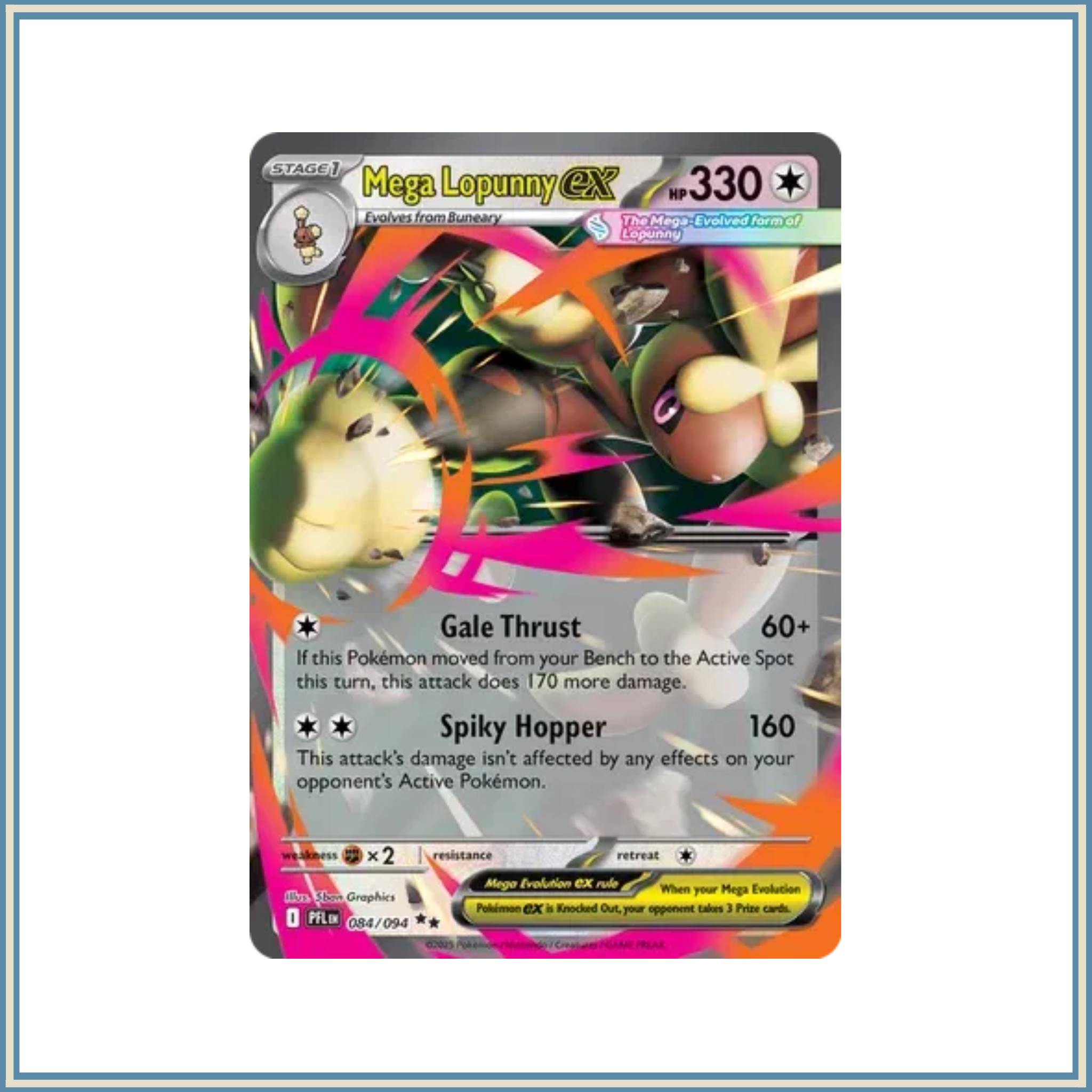Mega Lopunny EX 084/094