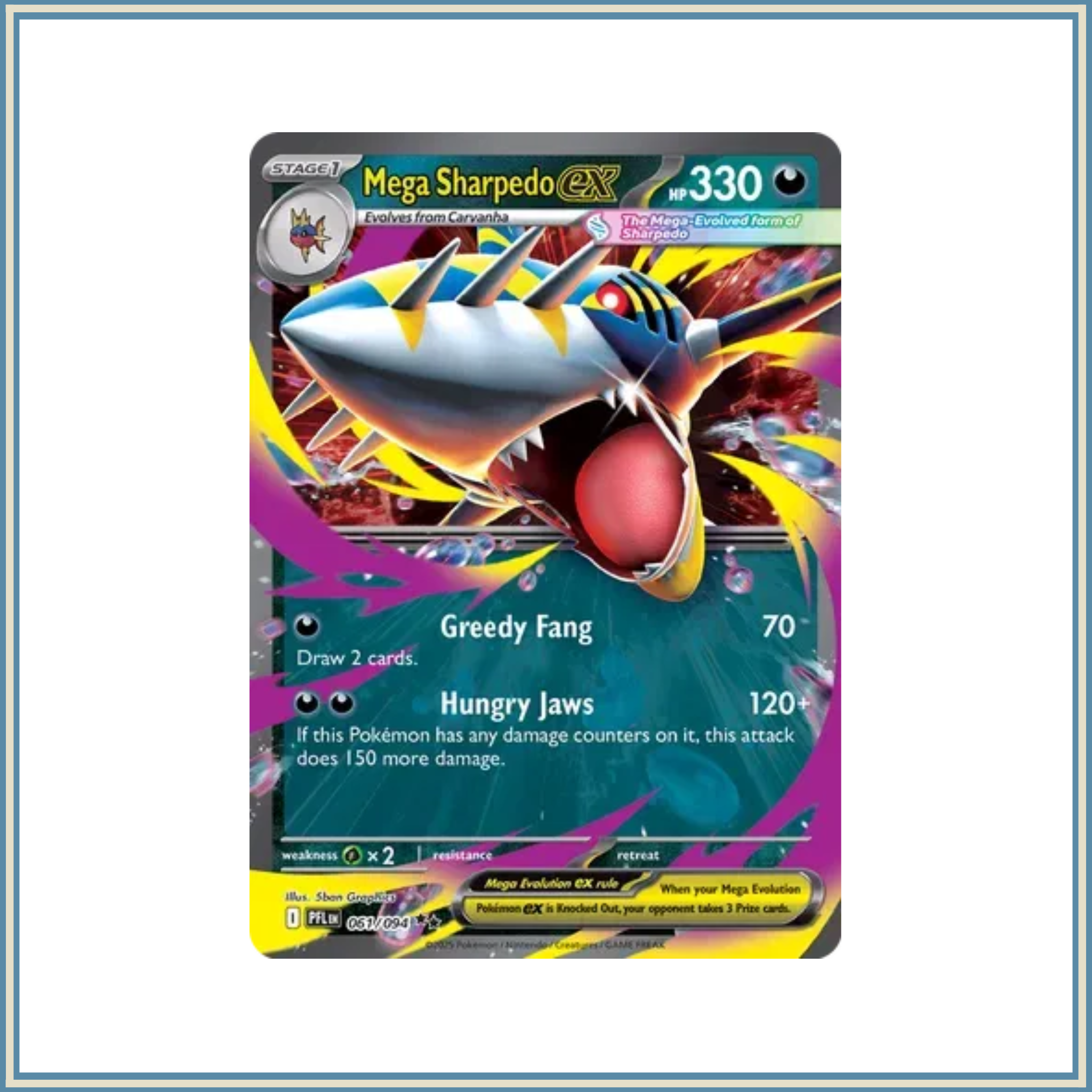 Mega Sharpedo EX 061/094