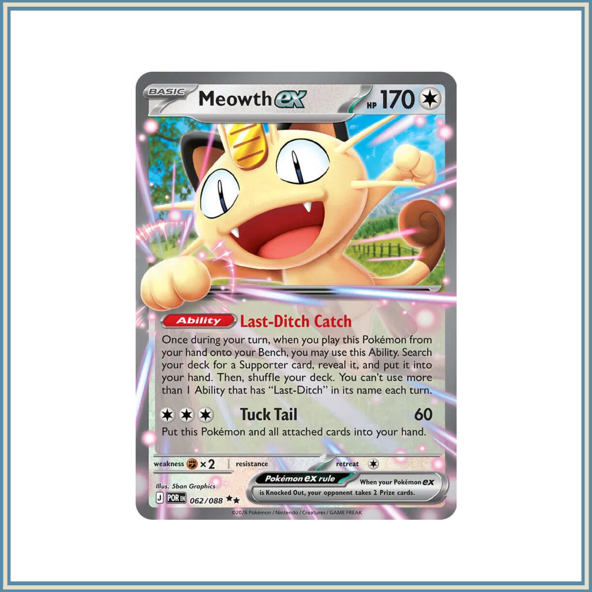 Meowth EX 062/088