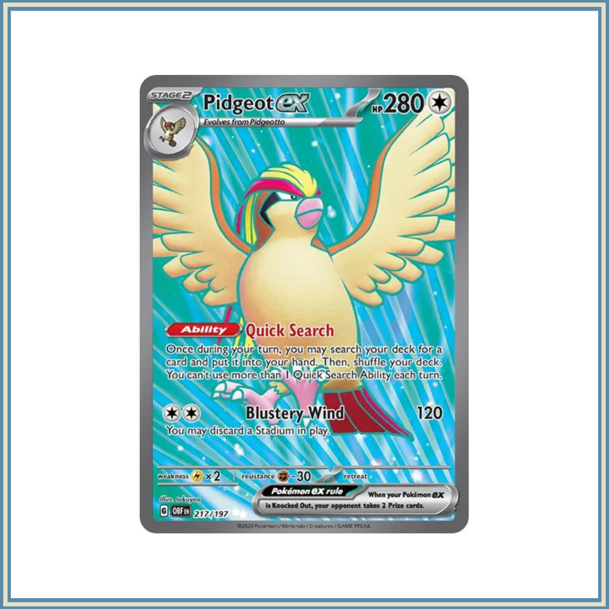 Pidgeot EX 217/197