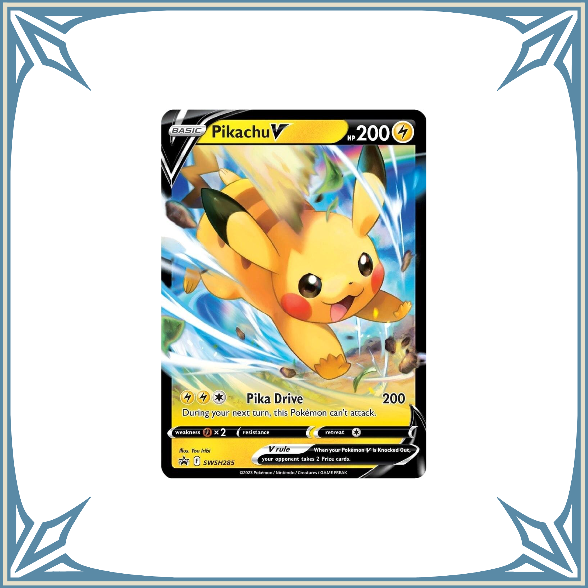 Pikachu V EX SWSH285