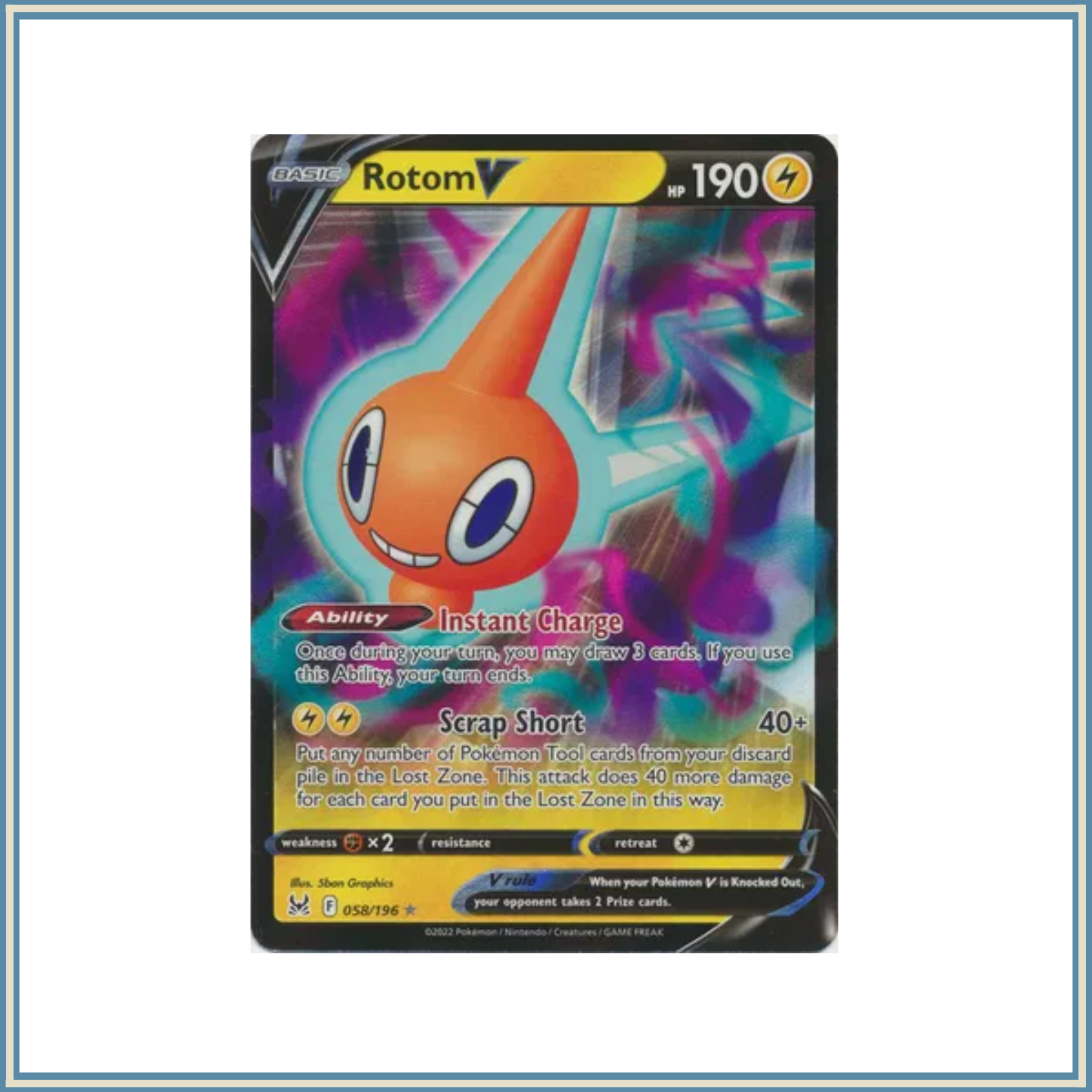Rotom V 058/196