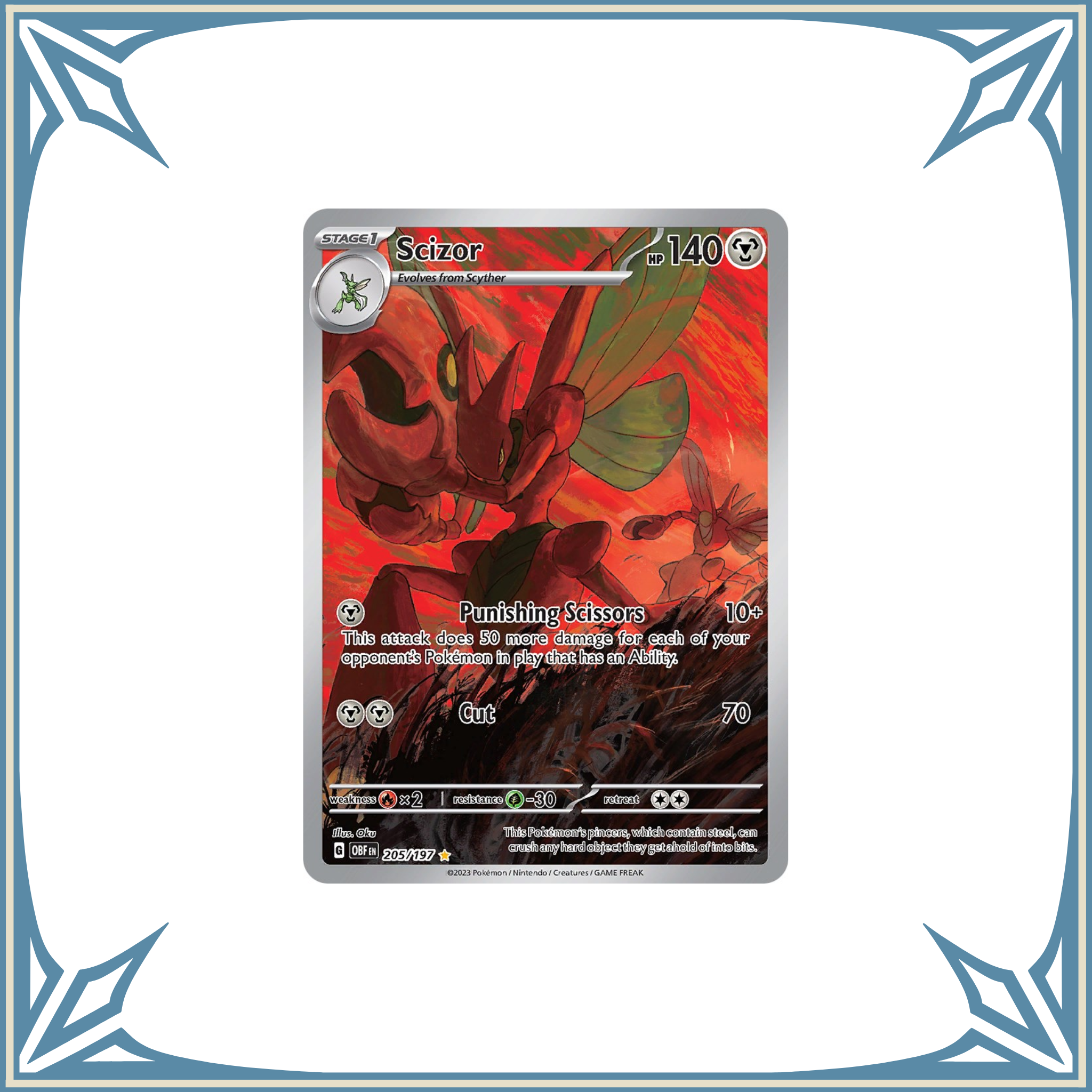 Scizor NM 205/197