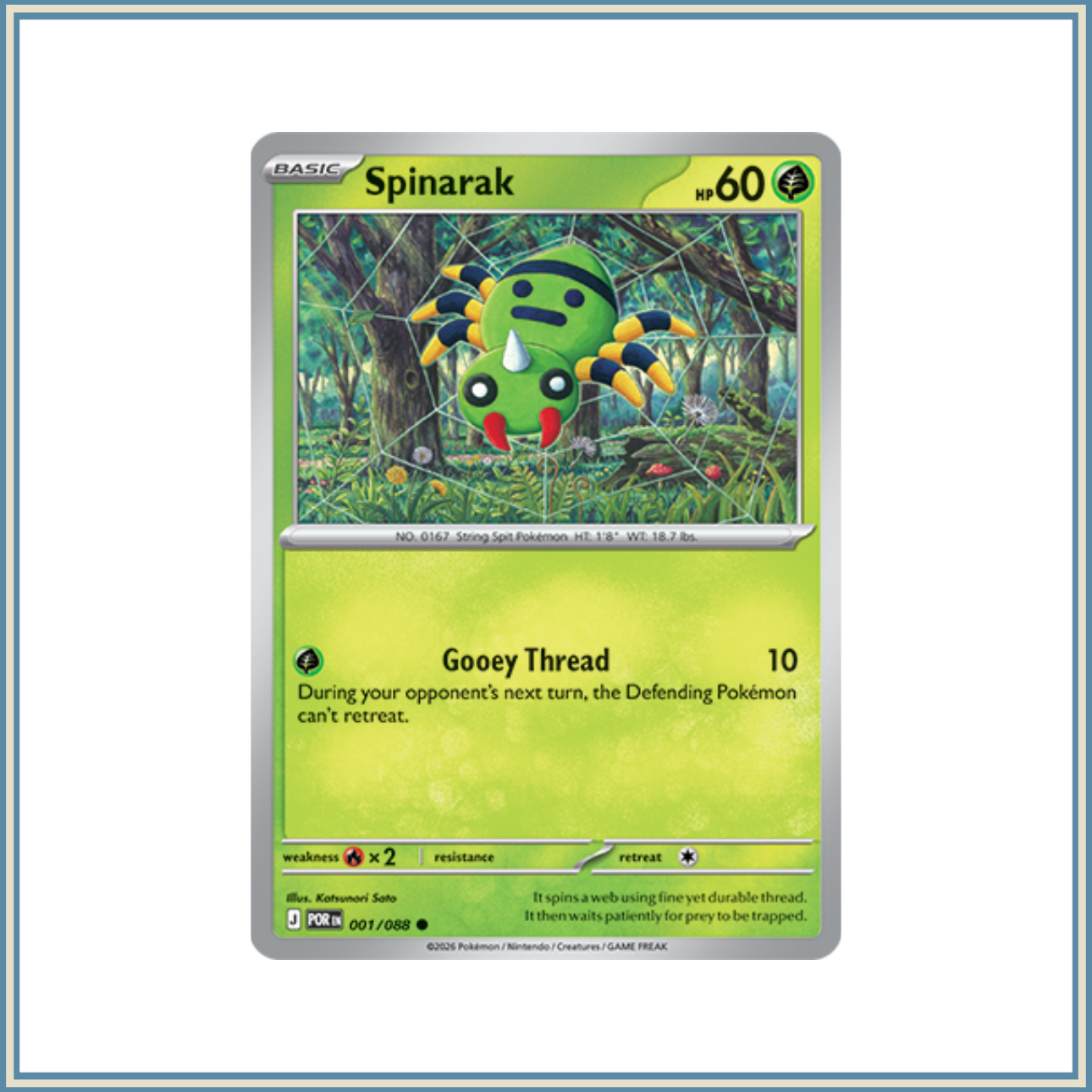 Spinarak 001/088
