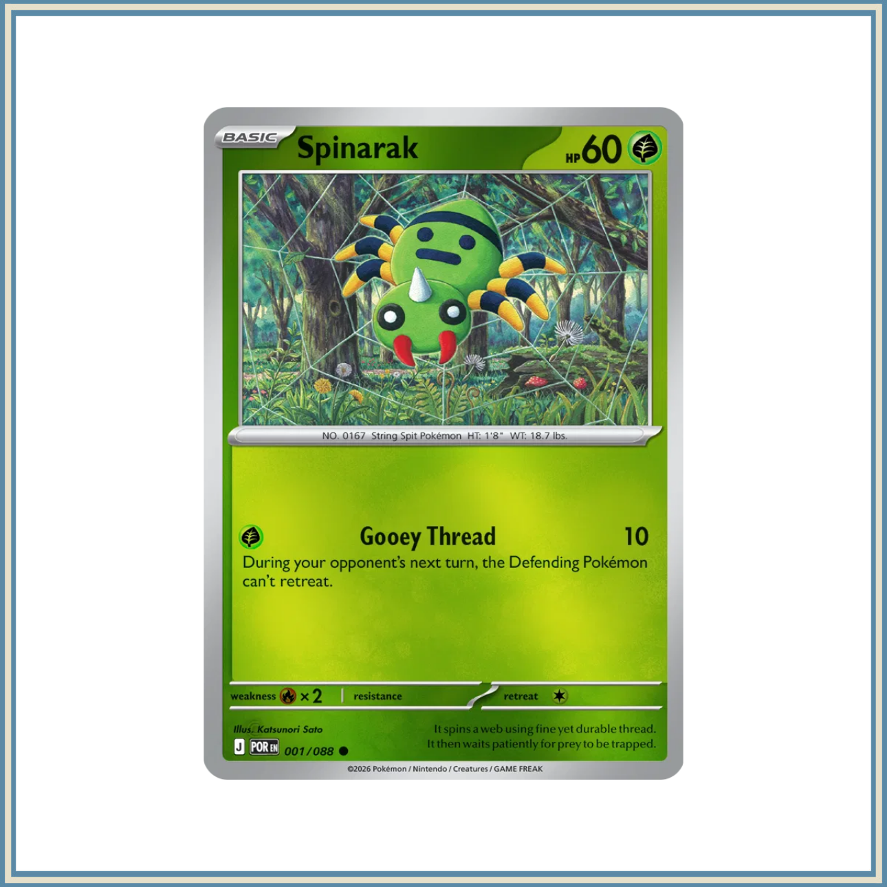 Spinarak 001/088