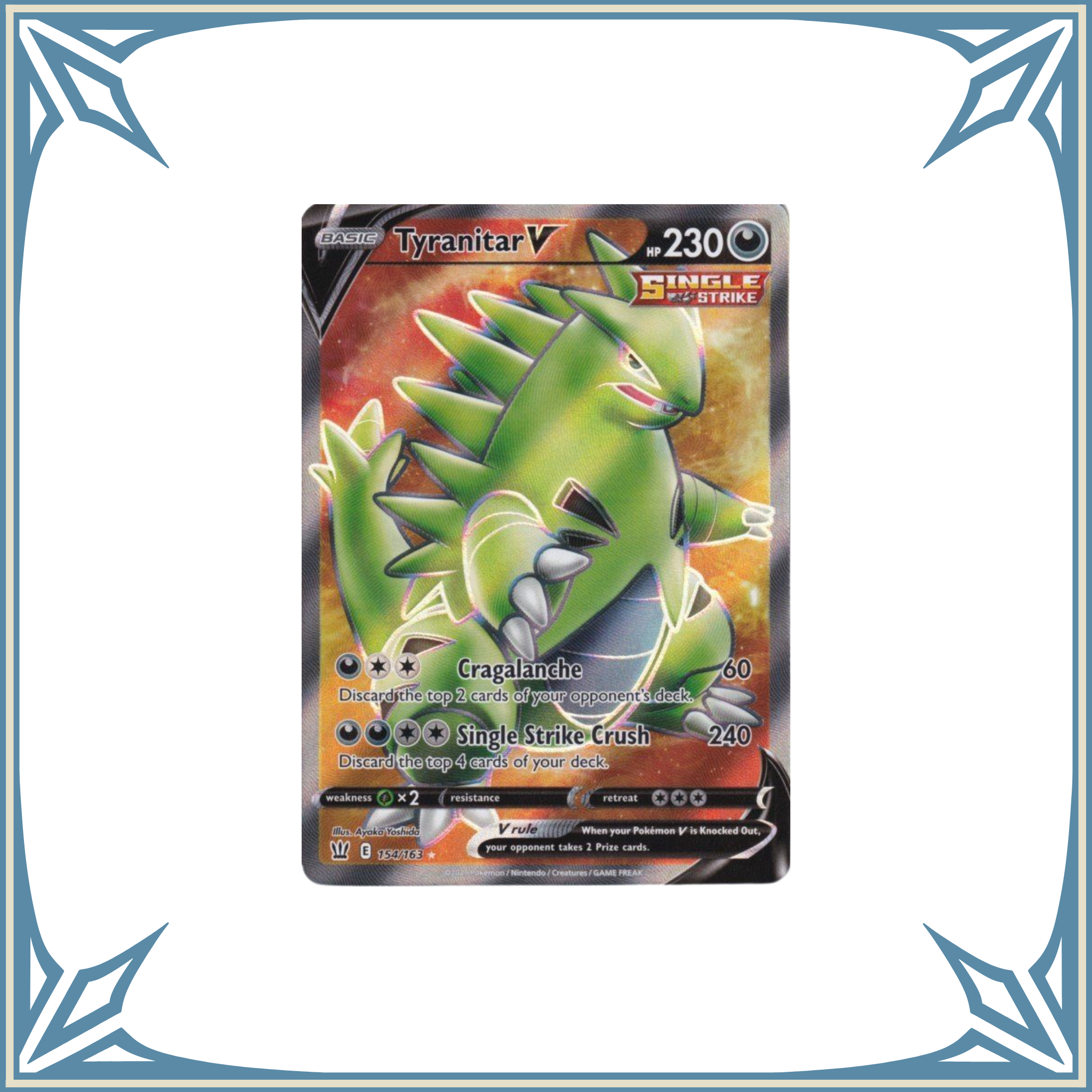 Tyranitar V NM 154/163