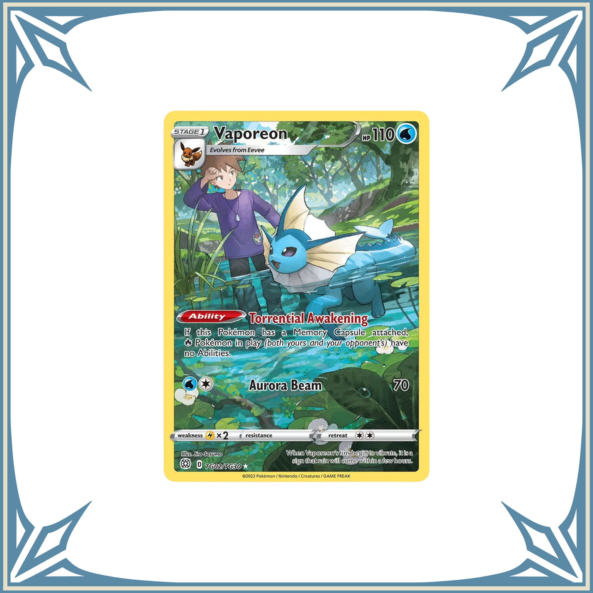 Vaporeon NM TG02/TG30