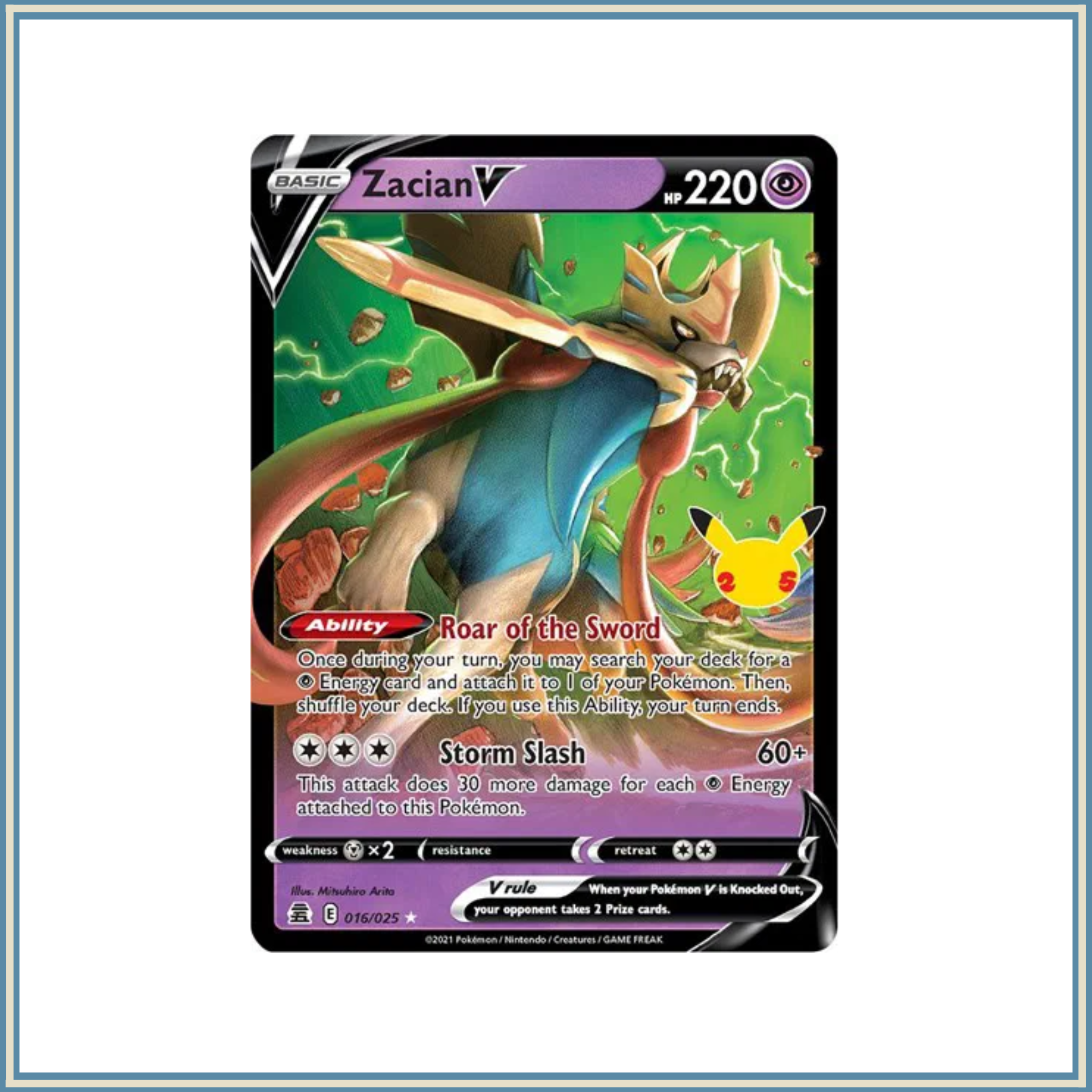 Zacian V 016/025